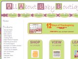 All About Baby Boutique Couoons