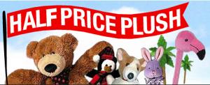 Half Price Plush Couoons