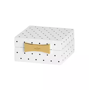 garden drive square jewelry box