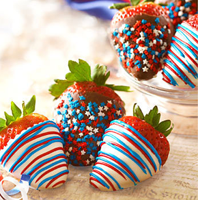 Fannie May Stars & Stripes Strawberries