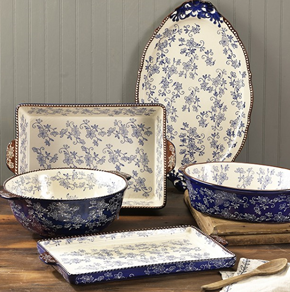 temp-tations® Floral Lace 5-piece Baking Set